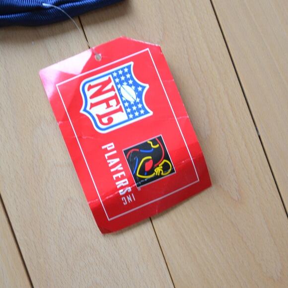 Vintage NWT Y2K NFL Players Patriots New England 81 Johnson Size L - Picture 3 of 5